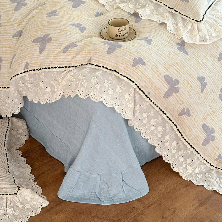 Romantic Butterfly Bedding Set