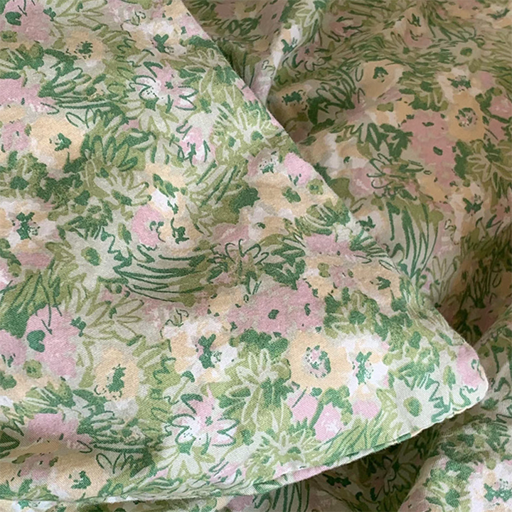 Spring Pastoral Floral Duvet Cover