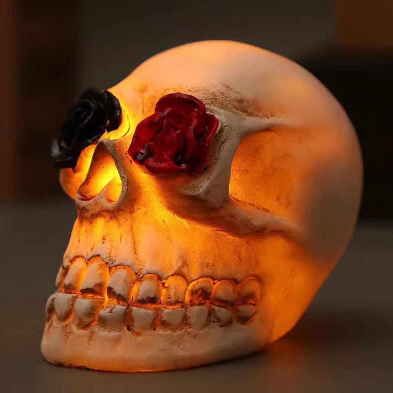 Vintage Halloween Skull Lamp (3 pack)