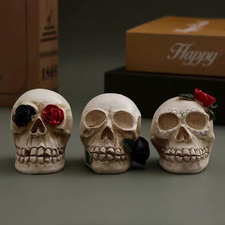 Vintage Halloween Skull Lamp (3 pack)