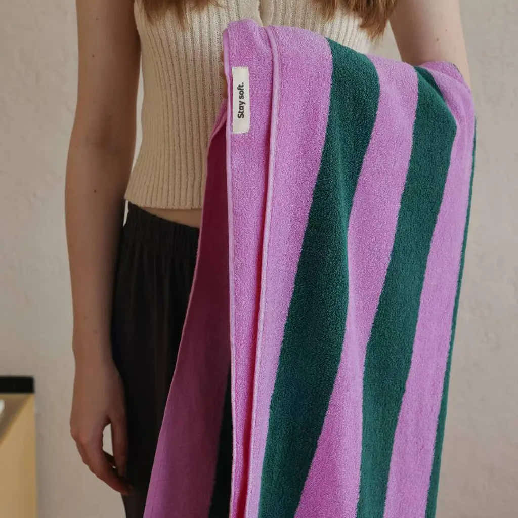 Vintage Striped Towel
