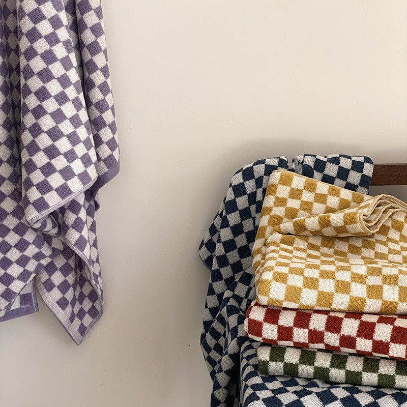 Cotton Gingham Towel - 5 Colors