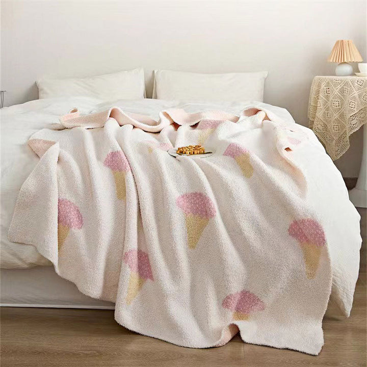 Cute Ice Cream Blanket