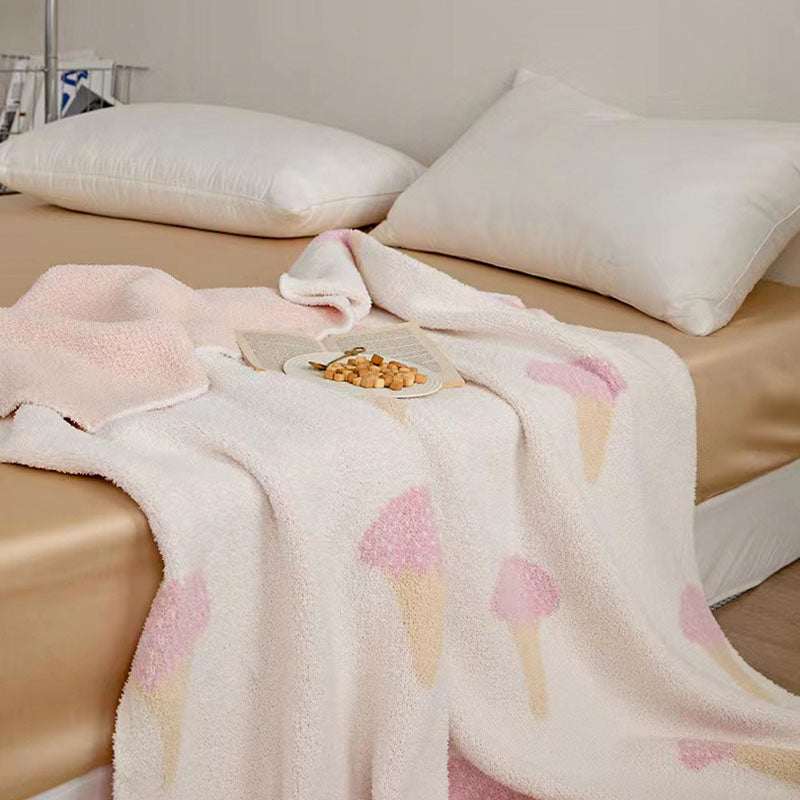 Cute Ice Cream Blanket