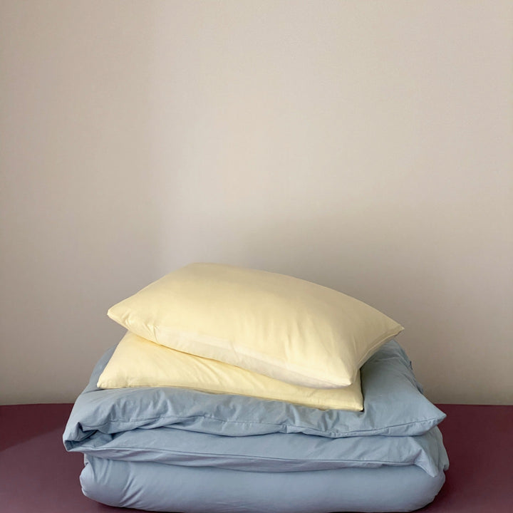 Everyday Contrast Cotton Jersey Bedding Set original reference image 8