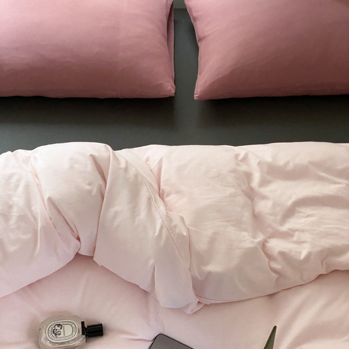 Everyday Contrast Cotton Jersey Bedding Set original reference image 22