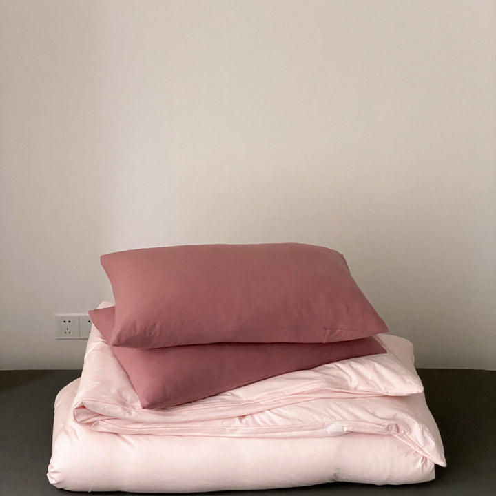 Everyday Contrast Cotton Jersey Bedding Set original reference image 24