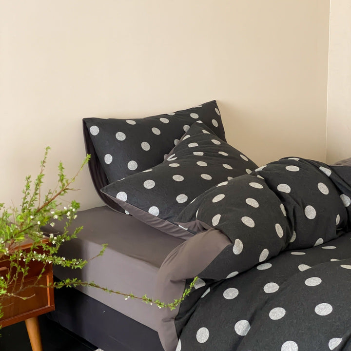 Everyday Dot Cotton Jersey Bedding Set original reference image 4
