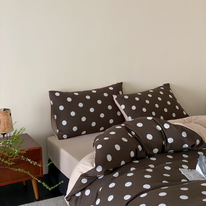 Everyday Dot Cotton Jersey Bedding Set original reference image 10