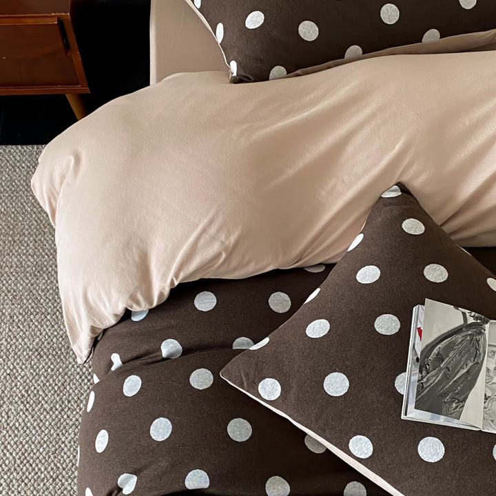 Everyday Dot Cotton Jersey Bedding Set original reference image 14