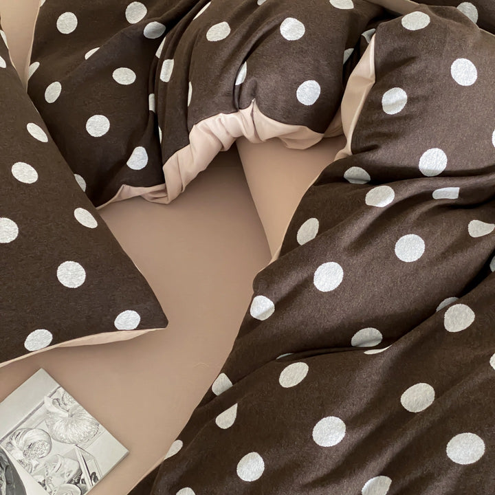 Everyday Dot Cotton Jersey Bedding Set original reference image 15