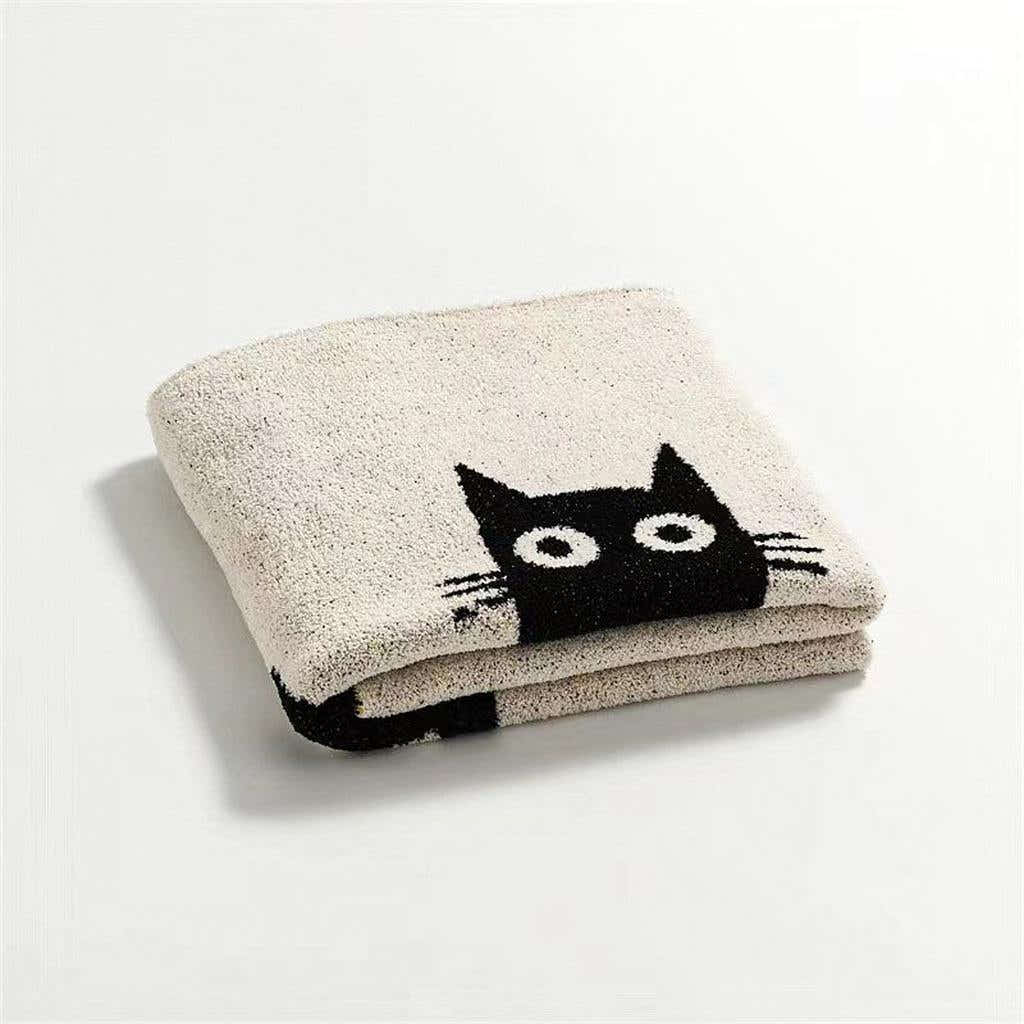 Funny Cats Fleece Blanket