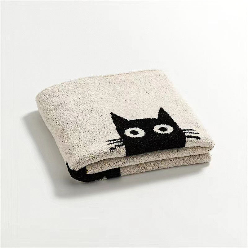 Funny Cats Fleece Blanket