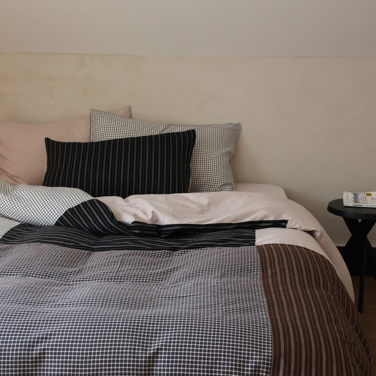 Mosaic Cotton Double Gauze Bedding Set original reference image 4