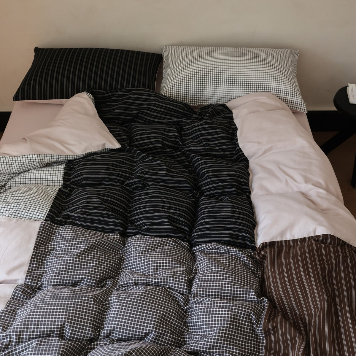 Mosaic Cotton Double Gauze Bedding Set original reference image 8